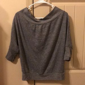 Cute 3/4 sleeve off shoulder shirt.